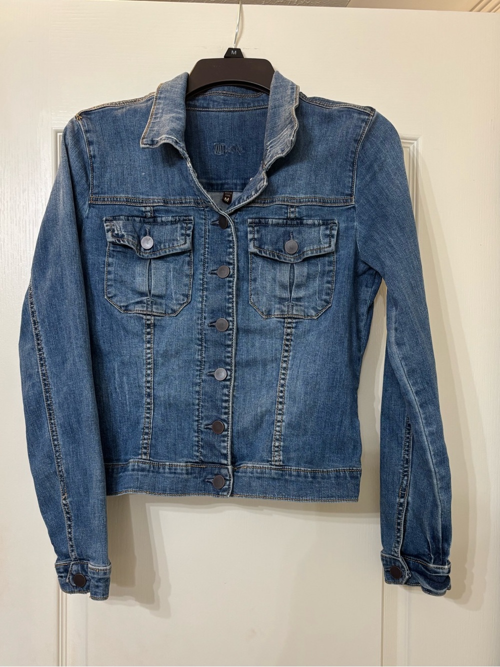 Kut from the Kloth Classic Blue Denim Jacket